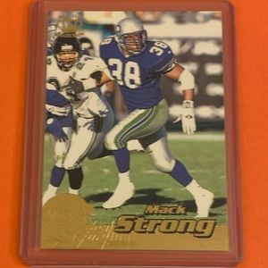 Mack Strong #405 1996 Pacific Crown Collection Football Trading Card
